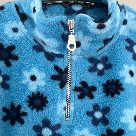 Cherokee Blue Patterned Fleece Pullover Size XL - Picture 4 of 6